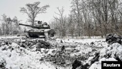 Танкові навчання українських бійців в Запорізькій області, 11 січня 2024 року