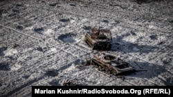 Знищена російська техніка в районі Авдіївки, січень 2024 року