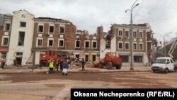 Наслідки російського ракетного удару по Харкову. Харків, 6 жовтня 2023 року, фото ілюстративне