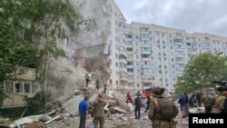 Розбирання завалів у Бєлгороді, 12 травня 2024 року