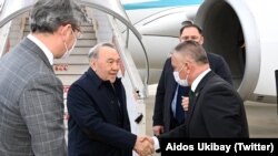 Қазақстанның экс-президенті Нұрсұлтан Назарбаевтың Анталияға келген сәті. 9 наурыз 2022 жыл.