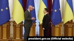 Володимир Зеленський 15-16 грудня перебуває в Брюсселі з робочим візитом для участі в шостому саміті «Східного партнерства» (фото архівне)