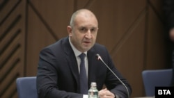 Бугарскиот претседател Румен Радев.