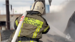 У чеченській столиці Грозному вранці у неділю, 15 грудня, безпілотники атакували базу ОМОНу