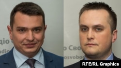 Артем Ситник, директор Національного антикорупційного бюро України (НАБУ), та керівник Спеціалізованої антикорупційної прокуратури (САП) Назар Холодницький (комбіноване фото)