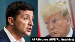 Дата першої зустрічі Зеленського (л) і Трампа (п) ще не визначена