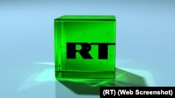 Логотип российского телеканала RT (Russia Today -"Россия сегодня") 
