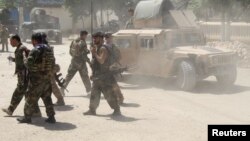 Ауғанстанның Құндыз провинциясында жүрген ауған әскерилері. 22 маусым 2021 жыл.