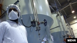 The uranium enrichment complex in Natanz. Iran has refused to give up its enrichment work, which has potential military applications.
