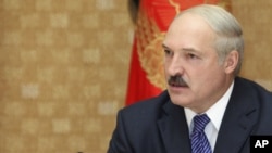 Belarusian President Alyaksandr Lukashenka 