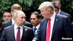 Vladimir Putin ve Donald Trump