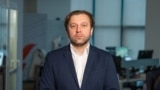 Ministrul Economiei, Dumitru Alaiba, în redacția Europei Libere de la Chișinău.