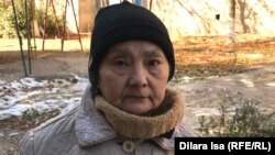 Жительница Шымкента Улмекен Серикбаева. 14 ноября 2018 года.