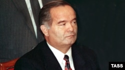 Islam Karimov in 1991, the year he won independent Uzbekistan's first presidential election