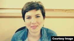 Armenia -- Kristine Khanumian, journalist and editor of Ilur.am.