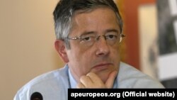 Roland Marchal was allowed to return home to France after 9 1/2 months in jail.