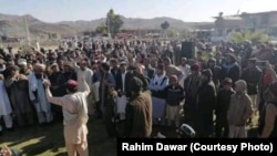 په میرامشا کې د خلکو احتجاجي ناسته