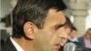 Armenia -- Opposition activist Grisha Virabian addresses an opposition rally in Yerevan.