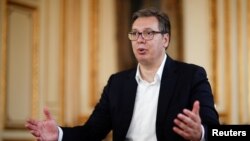 Српскиот претседател Александар Вучиќ 