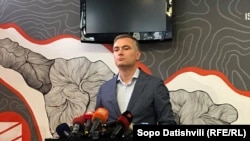 Rustavi-2's new director-general, Paata Salia.