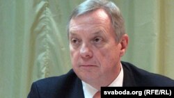 U.S. Senator Richard Durbin during his visit to Minsk on January 14
